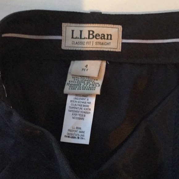 LL Bean Classic Fit Straight Skirt - Picture 5 of 7